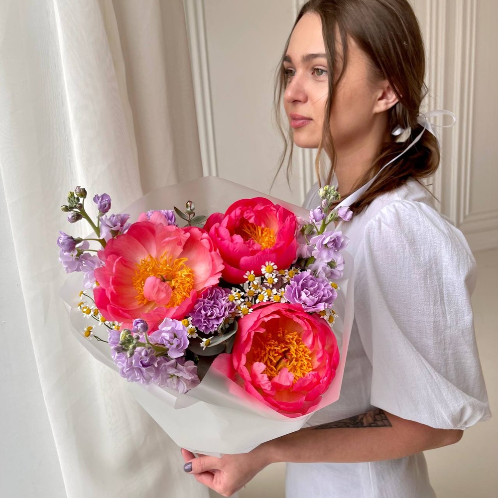 75 Коралловых Пионов